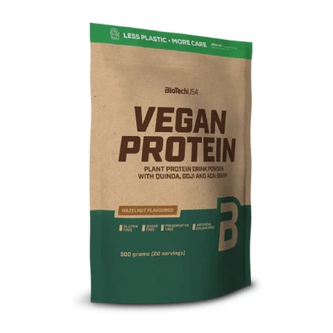 BioTech Vegan Protein 500 g hazelnut