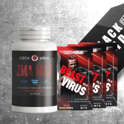 Special Offer Czech Virus ZMA Max 100 cps + FREE 3x sample