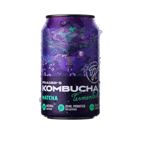 Prager's Kombucha 330 ml matcha