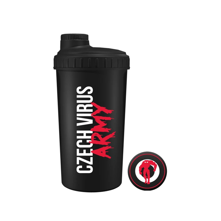 Czech Virus Šejkr Army 700 ml černý