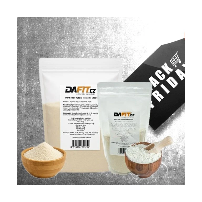 AKCE Dafit Kaše instantní 2000 g rýžová + ZDARMA 300 g