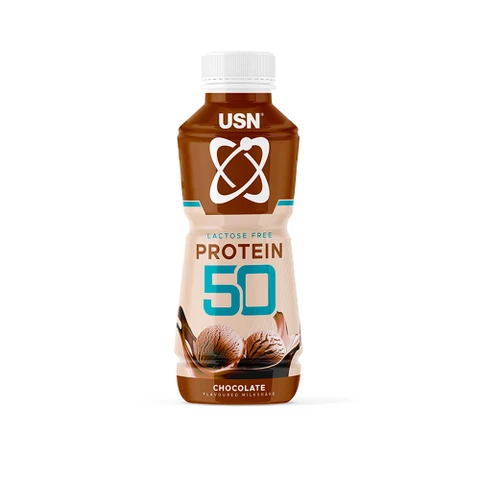 USN Trust 50 Protein 500 ml čokoláda