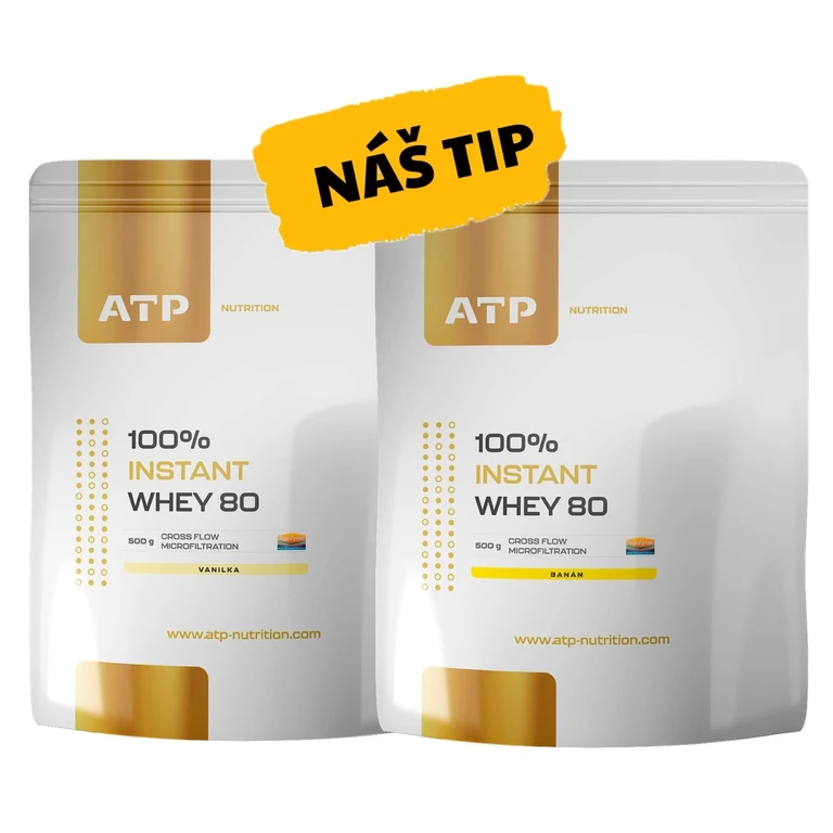 AKCE 1+1 ATP Nutrition 100% Instant Whey 80 CFM 500 g