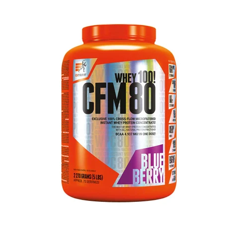 Extrifit CFM Instant Whey 80 2270 g blueberry