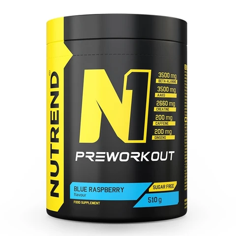 Nutrend N1 Pre - Workout 510 g blue raspberry