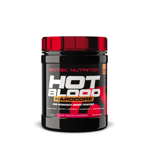 Scitec Nutrition Hot Blood Hardcore 375 g red fruits