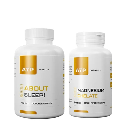 AKCE ATP Vitality About Sleep! 180 tob + Magnesium Chelate 90 tob