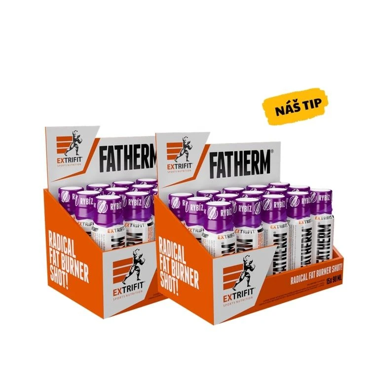 AKCE 1+1 Extrifit Fatherm Shot 15 x 90 ml