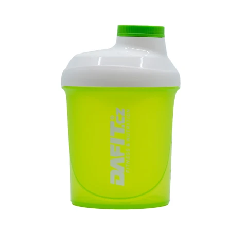 Šejkr Dafit 300 ml světle zelená, bílé logo