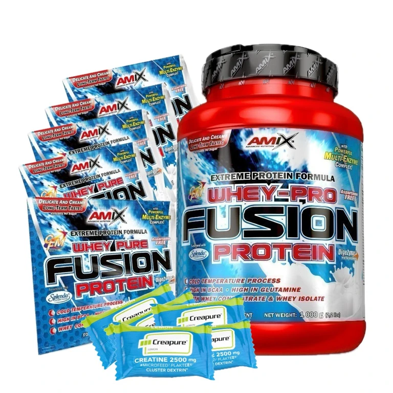Special Offer Amix Whey-Pro FUSION 1000 g + FREE 10x sample