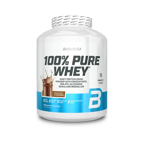 BioTech 100% Pure Whey 2000 g hazelnut