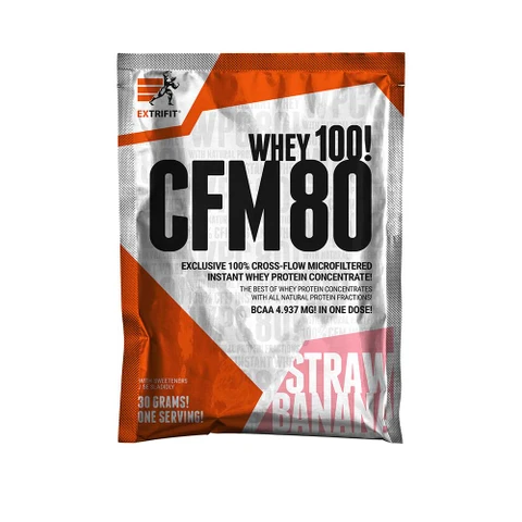 Extrifit CFM Instant Whey 80 30 g strawberry -banana