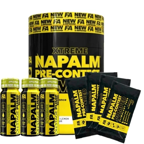 AKCE FA Napalm Pre-Contest Pumped 350 g + ZDARMA 7x vzorek