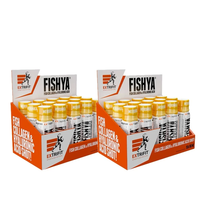 AKCE 1+1 ZDARMA Extrifit Fishya Shot 15 x 90 ml