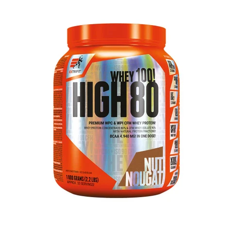 Extrifit High Whey 80 1000 g nut nougat