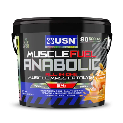 USN Muscle Fuel 4000 g karamel arašídy