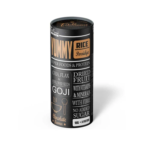 FitBoom« Yummy Rice Porridge 980 g chocolate