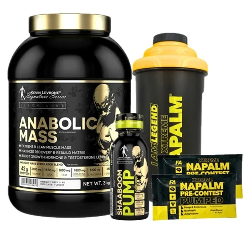 AKCE Kevin Levrone Levrone Mass 3000 g + ZDARMA Šejkr 600 ml + 3x vzorek