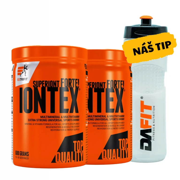 Special Offer Extrifit Iontex Forte 600 g + FREE Bottle Dafit 650 ml