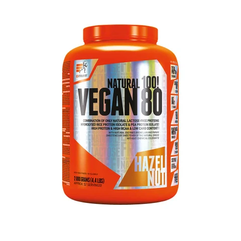 Extrifit Vegan 80 2000 g hazelnut