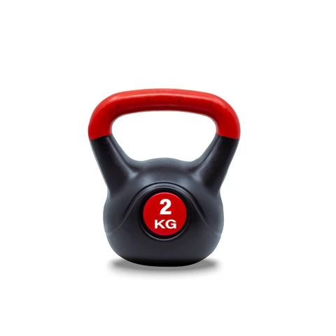 Acra Činka Kettlebell 2 kg černo červená