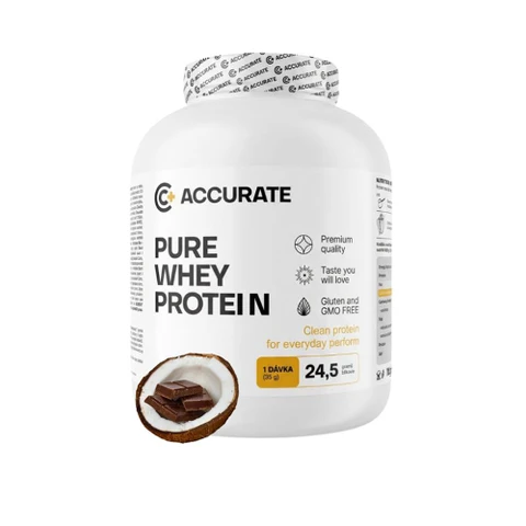 Accurate+ Pure Whey 2000 g choco coconut