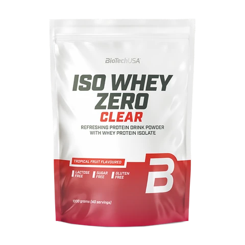 BioTech Iso Whey Zero Clear 1000 g tropical fruit