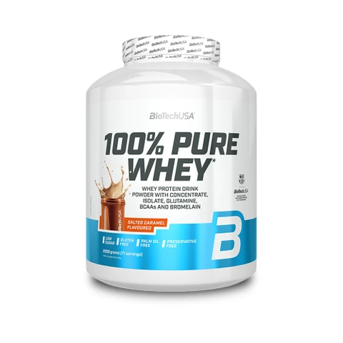 BioTech 100% Pure Whey 2000 g salted caramel