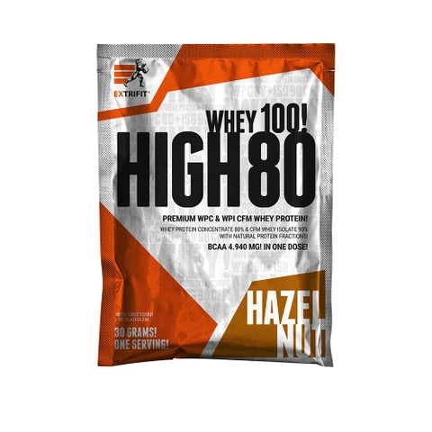 Extrifit High Whey 80 30 g hazelnut