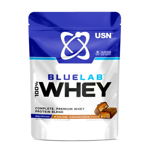 USN Bluelab 100% Whey Protein Premium 476 g chocolate caramel