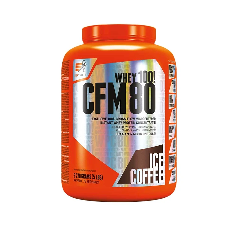 Special Offer Extrifit CFM Instant Whey 80 2270 g ice coffee