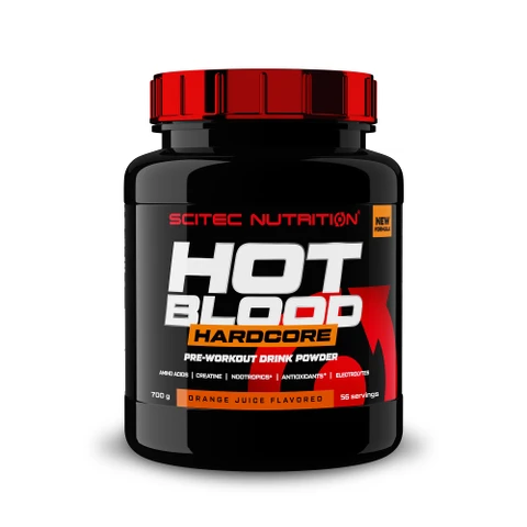 Scitec Nutrition Hot Blood Hardcore 700 g orange juice