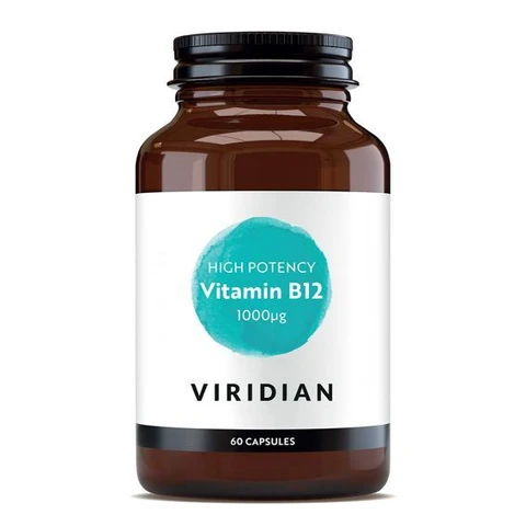 Viridian High Potency Vitamin B12 60 cps