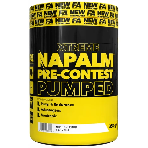 Fitness Authority Napalm Pre-Contest Pumped 350 g cherry lemon