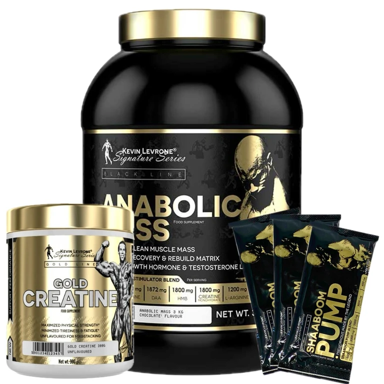 Special Offer Kevin Levrone Levrone Mass 3000 g + Gold Creatine 300 g + FREE 3x sample