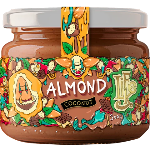 LifeLike Almond 300 g coconut