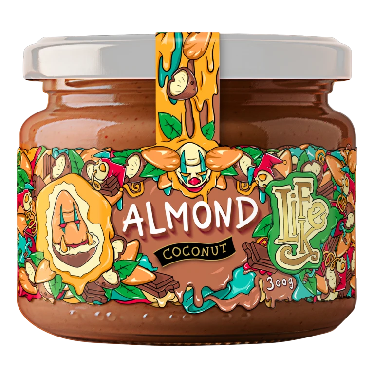 LifeLike Almond 300 g coconut
