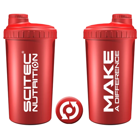 Scitec Nutrition Šejkr 700 ml červená (make a difference)