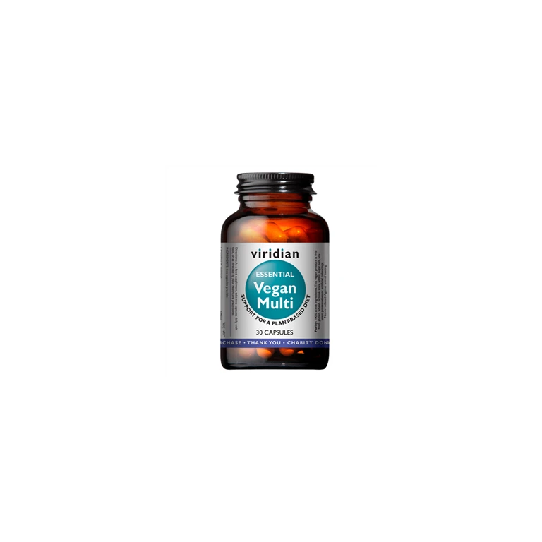 Viridian Vegan Multi 30 cps (Multivitamin pro vegany)