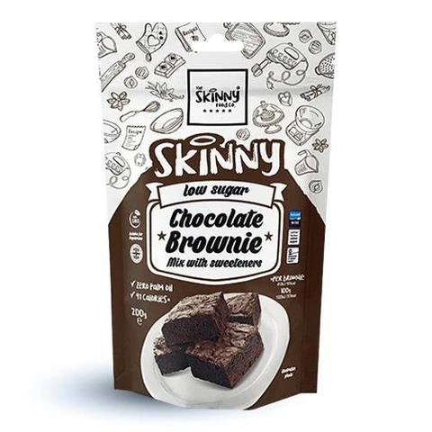 Skinny Low Sugar Chocolate Brownie 200 g