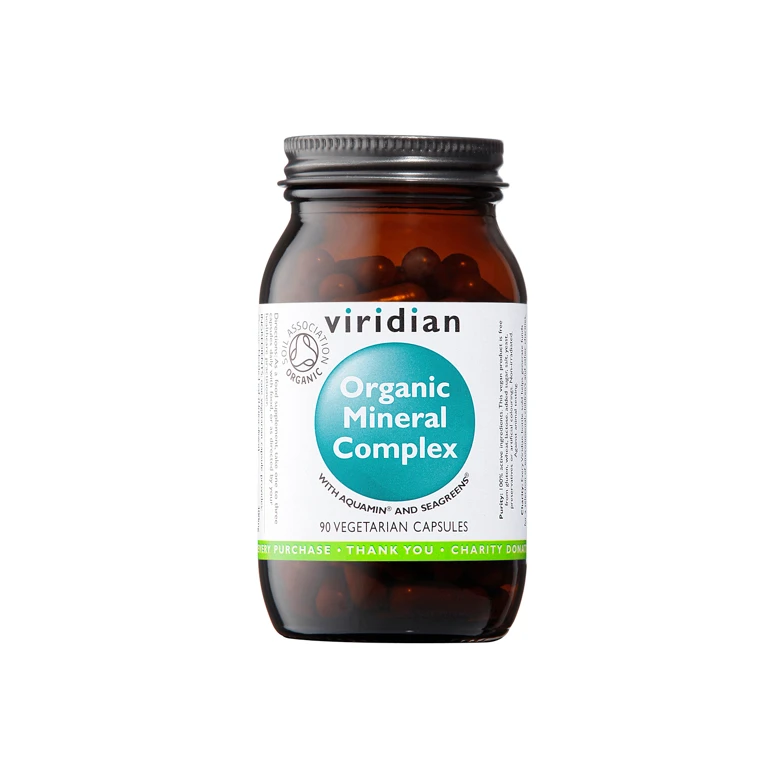 Viridian Organic Mineral Complex 90 cps