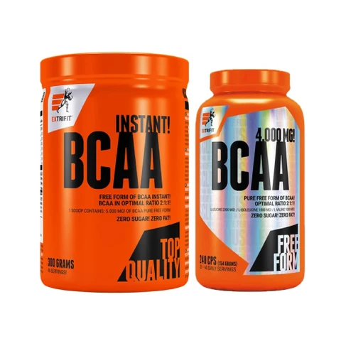 AKCE Extrifit BCAA 1800 mg 2:1:1 300 tbl + BCAA 1800 mg 2:1:1 150 tbl