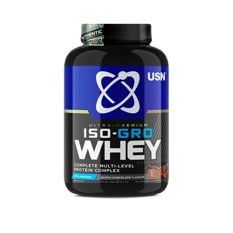 USN Iso-Gro Whey Protein 2000 g chocolate