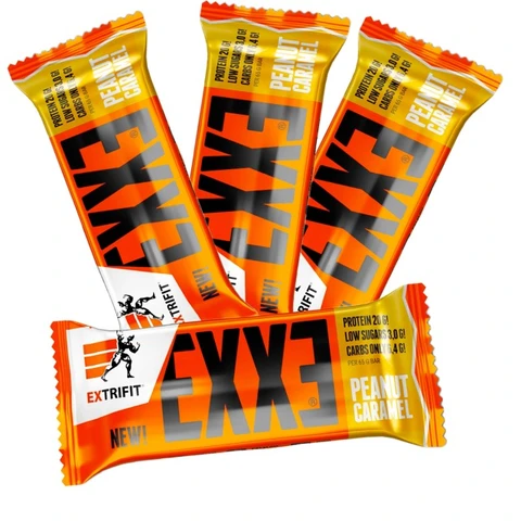 AKCE 3+1 ZDARMA Extrifit Exxe Iso Protein Bar 31% 65 g peanut caramel