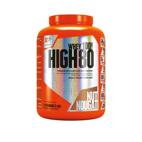 Extrifit High Whey 80 2270 g nut nougat