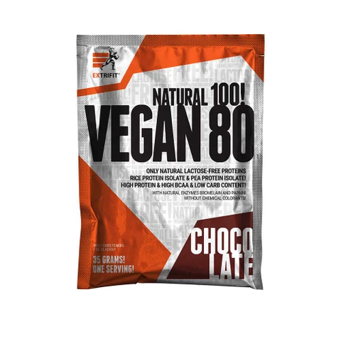 Extrifit Vegan 80 35 g chocolate