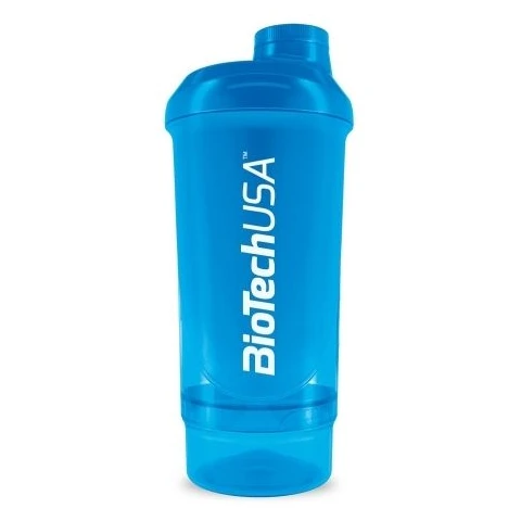 BioTech Šejkr 500 ml + 150 ml blue