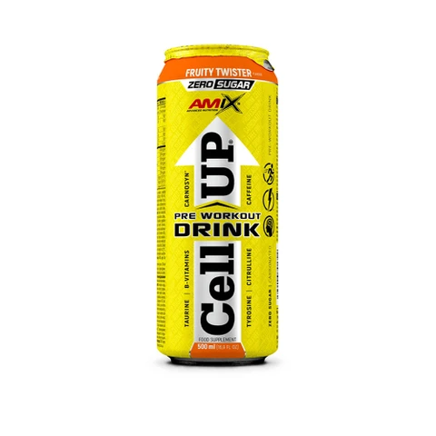 Amix CellUP PreWorkout Drink 500 ml fruity twister