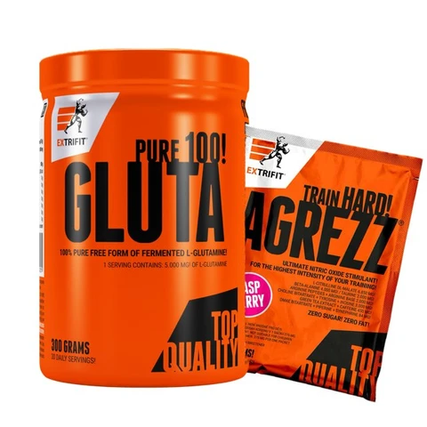 Special Offer Extrifit Gluta Pure 300 g + FREE Agrezz 20,8 g