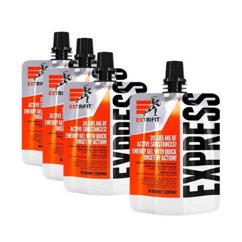 AKCE 3+1 ZDARMA Extrifit Express Energy Gel 80 g